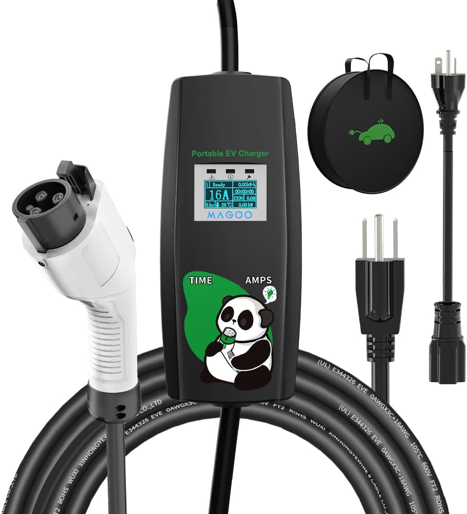 Magoo Portable EV Charger - Fast Charging Anywhere!