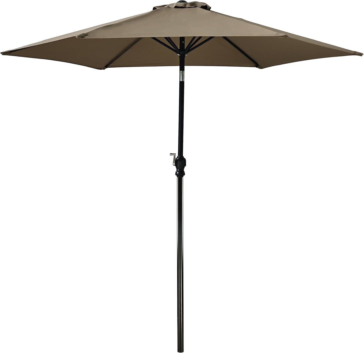 Sweetcrispy 9FT Patio Umbrella with Tilt and Crank for Outdoors