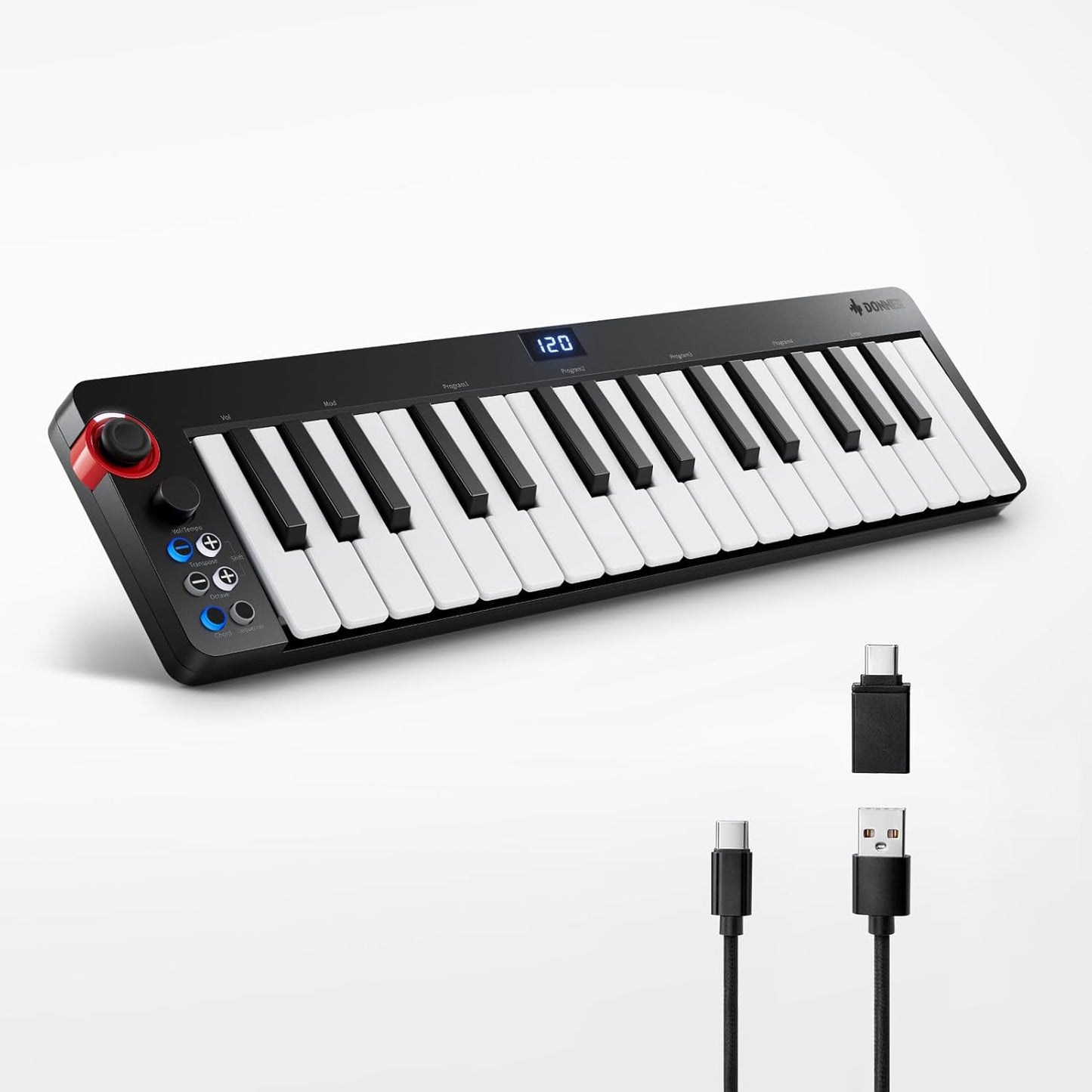 32-Key Donner MIDI Keyboard with Joystick for Mac/PC