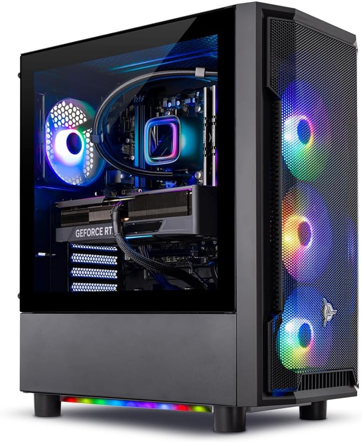 Skytech Shadow Gaming PC: Intel i7 12700F, RTX 4060, Lightning-Fast Performance