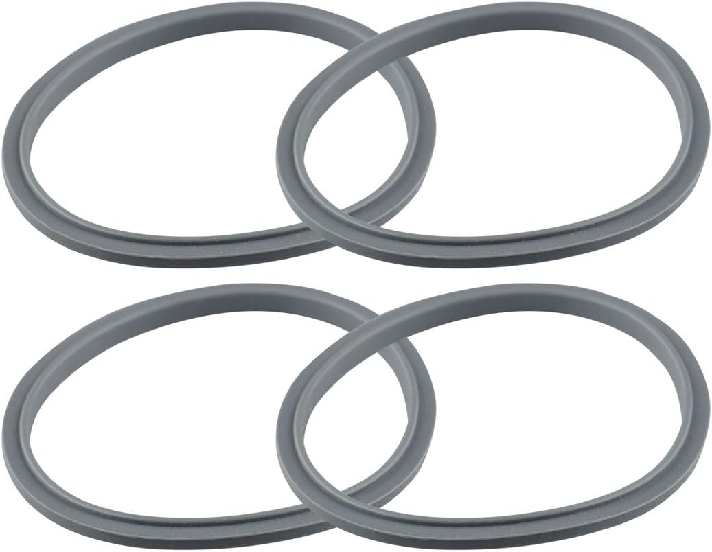 4 Pack Gray Gaskets for NutriBullet Blenders | Felji