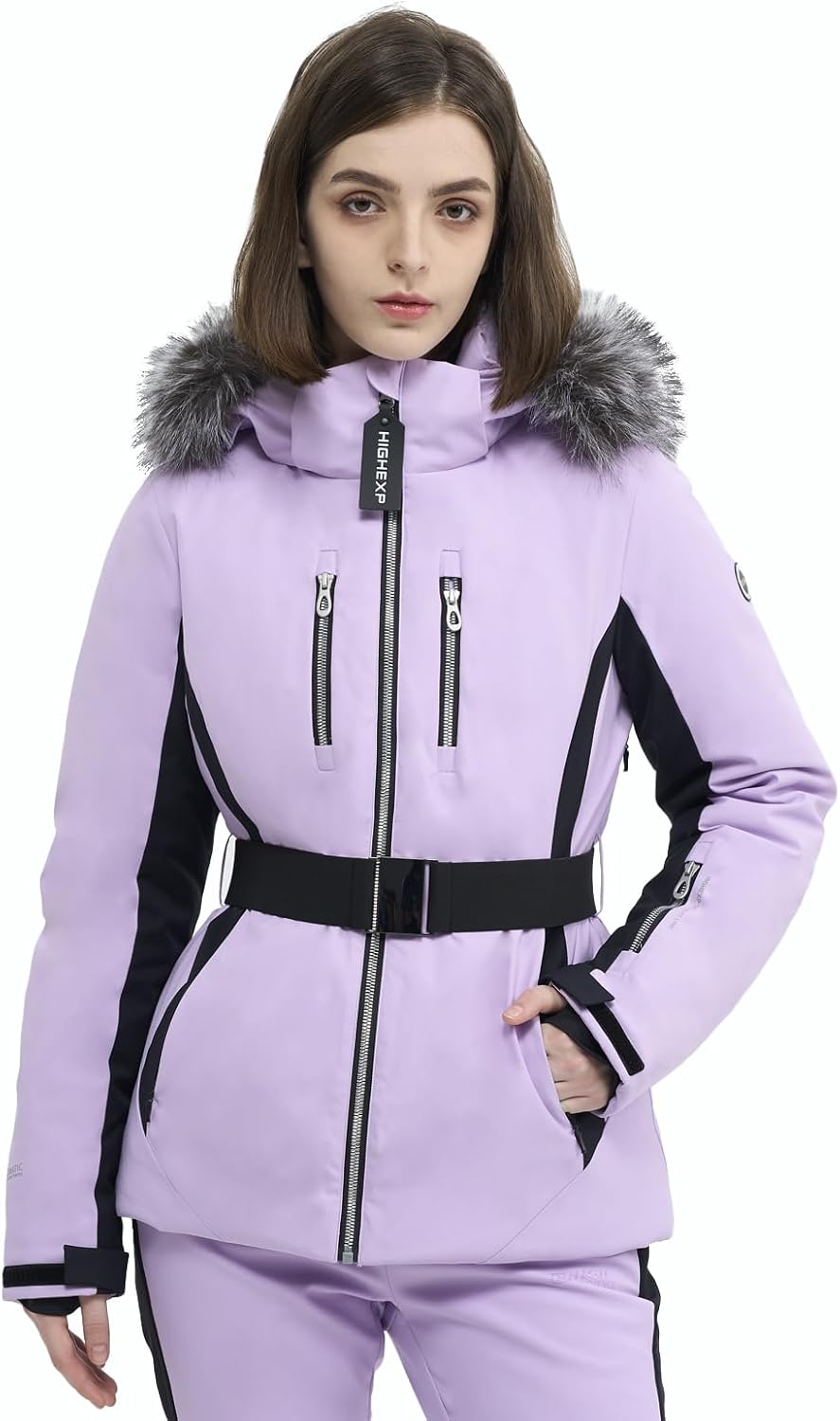 Mountain-Ready Slim Fit Ski Jacket