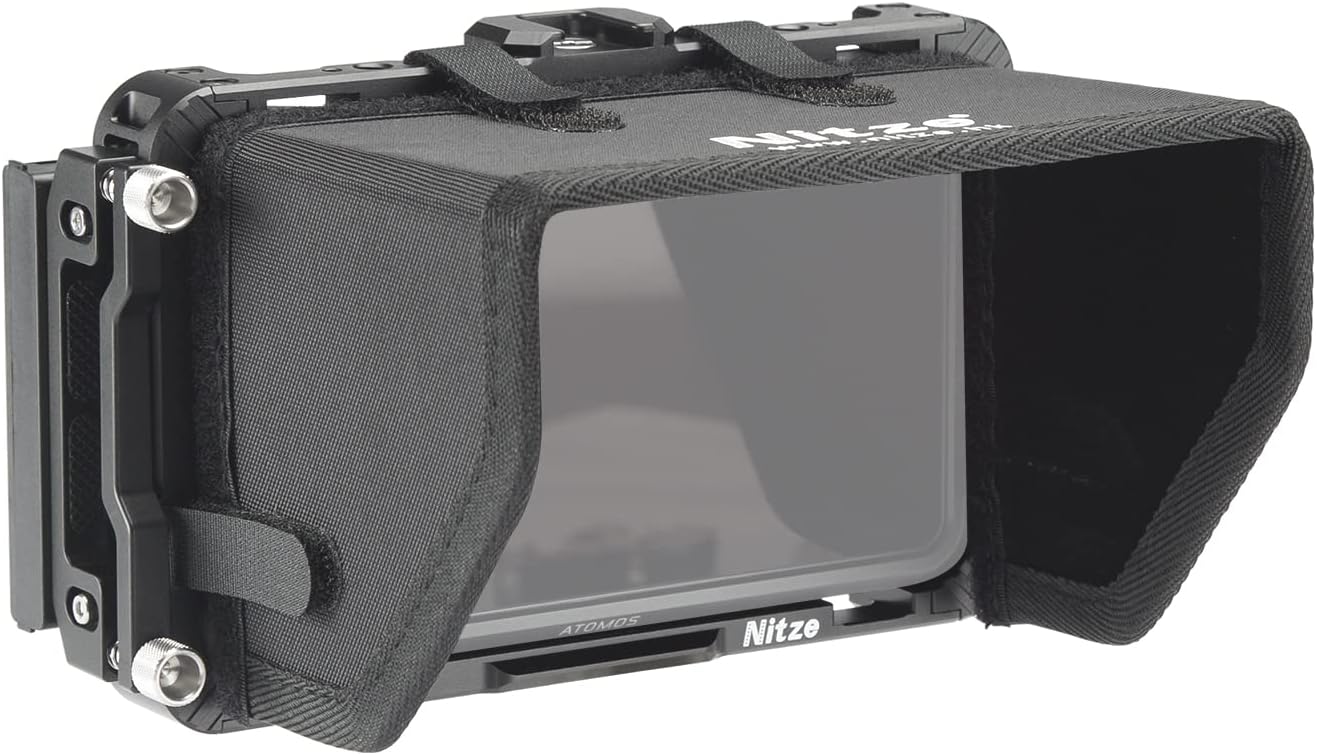 Nitze Cage Kit for Atomos Ninja V and Shinobi with Sunhood