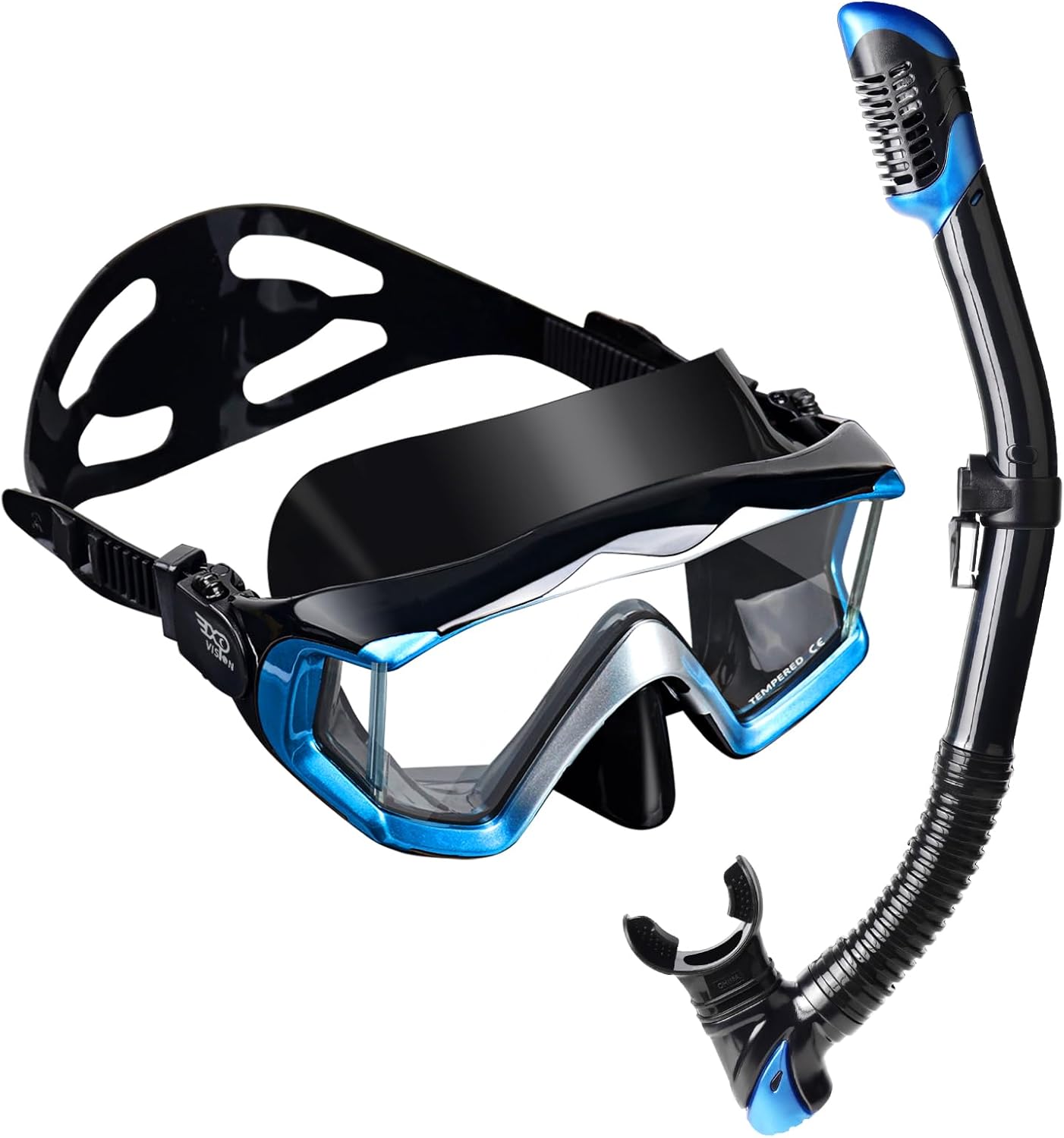 Panoramic 3 Window Scuba Diving Mask for Ultimate Comfort