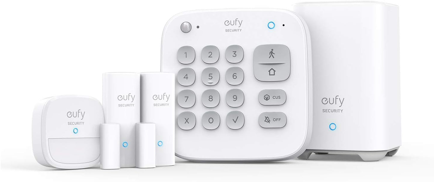 eufy Security 5-Piece Home Alarm Kit for Ultimate Protection