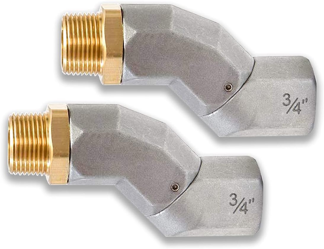 Fuel Hose Swivel 360 Rotating Connector for Easy Fuel Transfer