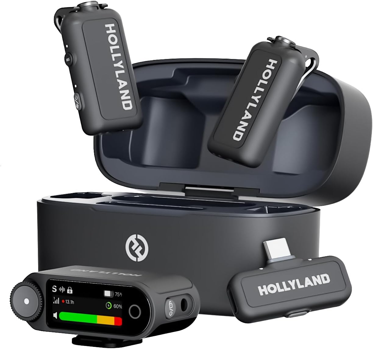 Hollyland Lark MAX 2 Wireless Lavalier Microphone for Creators
