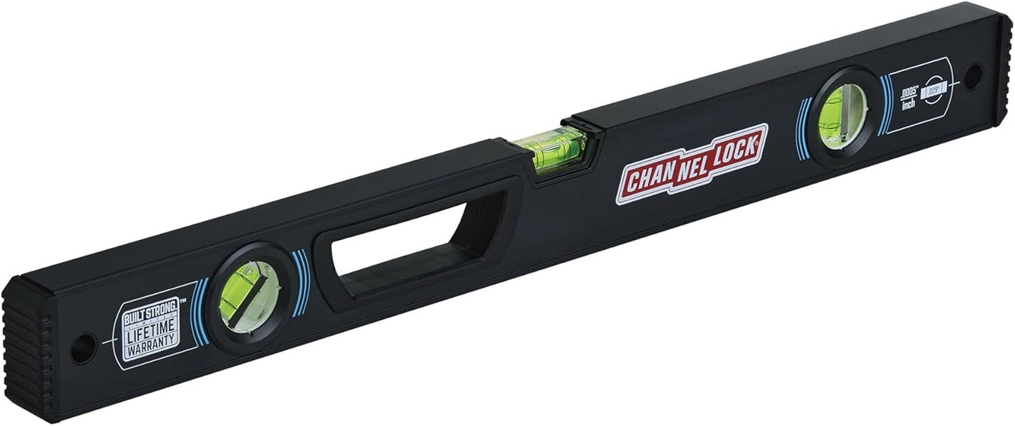 Professional-Grade 24-Inch Aluminum Box Level for Precision Work