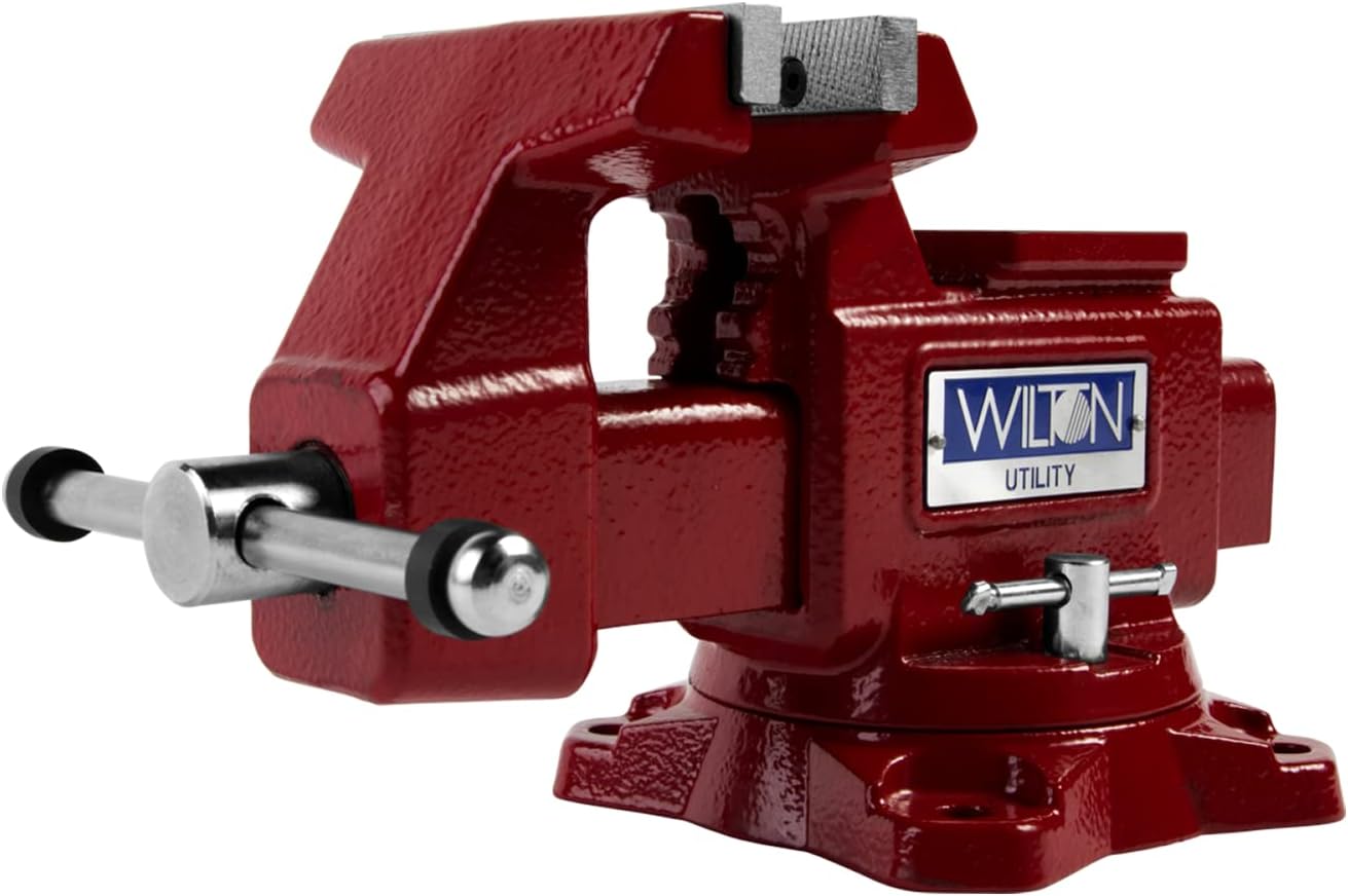 Wilton Utility Bench Vise with 4-1/2 in Jaw Width and 4 in Opening