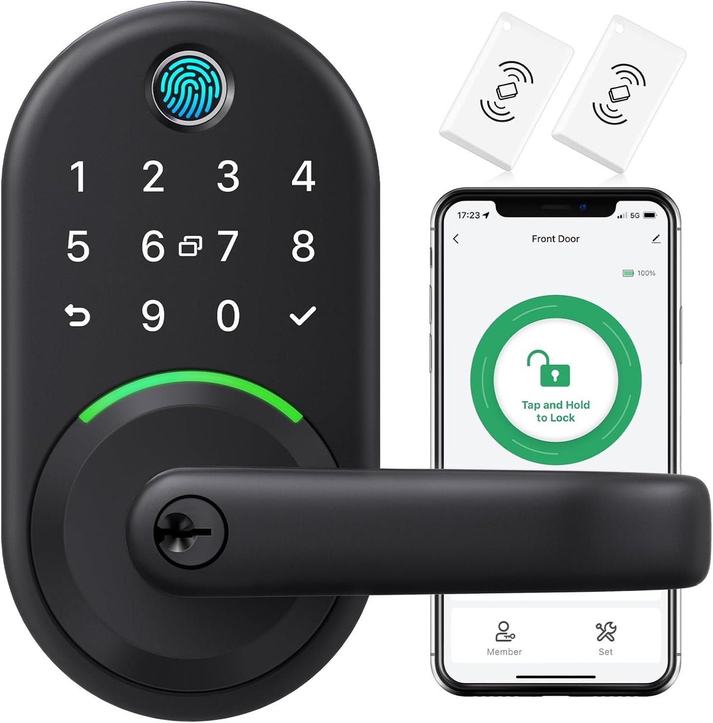 Yamiry Keyless Smart Lock: Secure Entry Anywhere