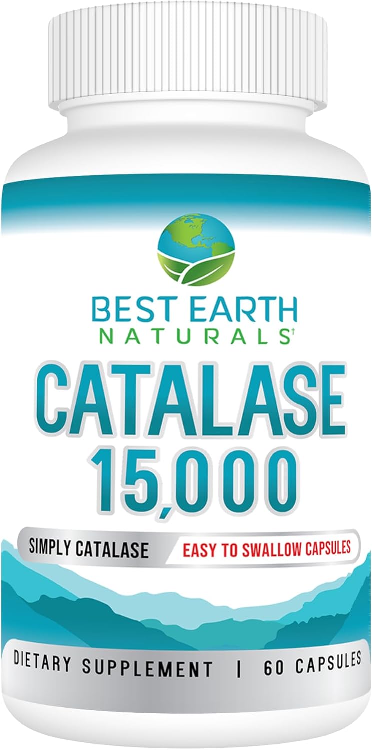Best Earth Naturals Catalase Supplement for Strong Hair Growth