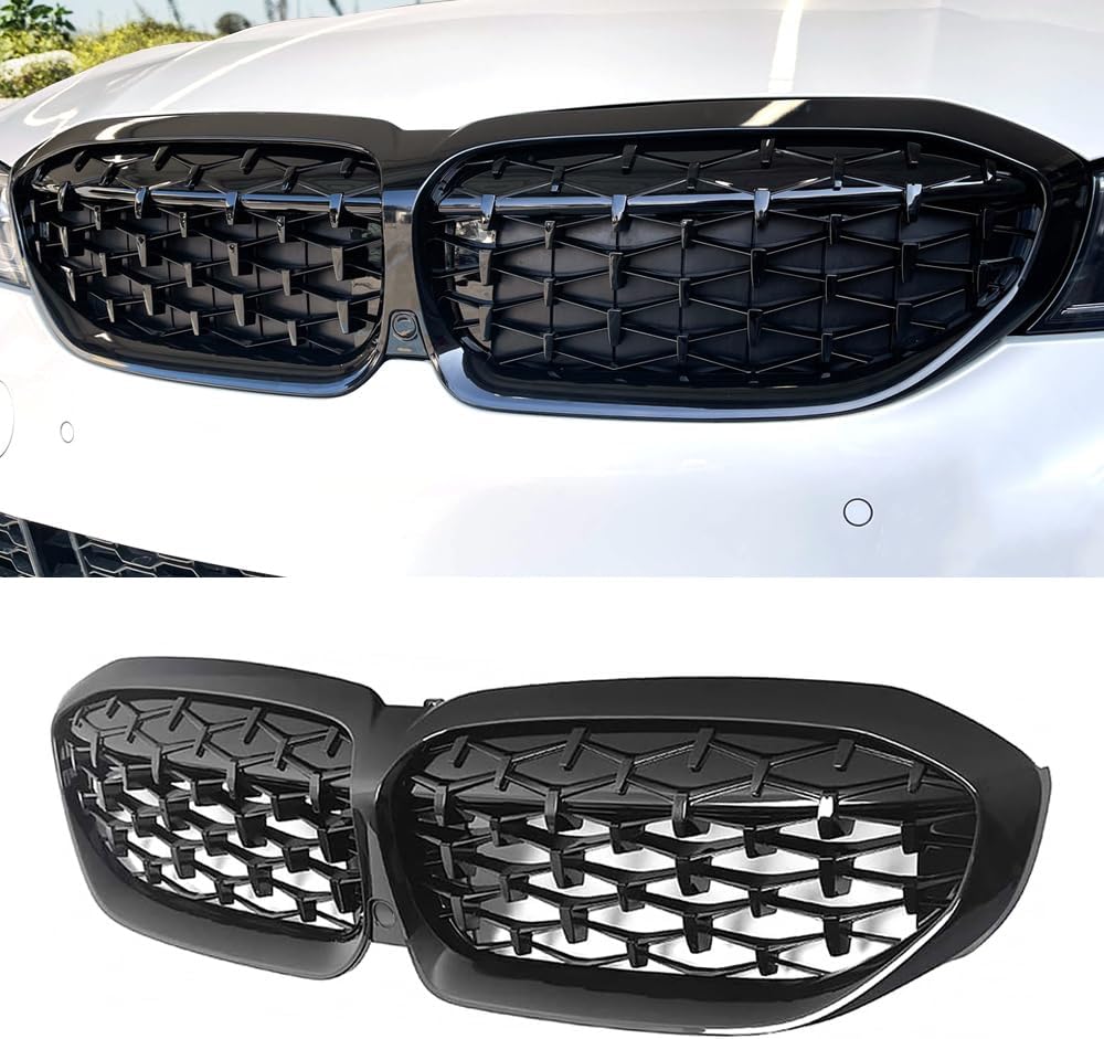 MAXDOM Replacement Front Upper Grill for BMW 3 Series G20 2019-2022