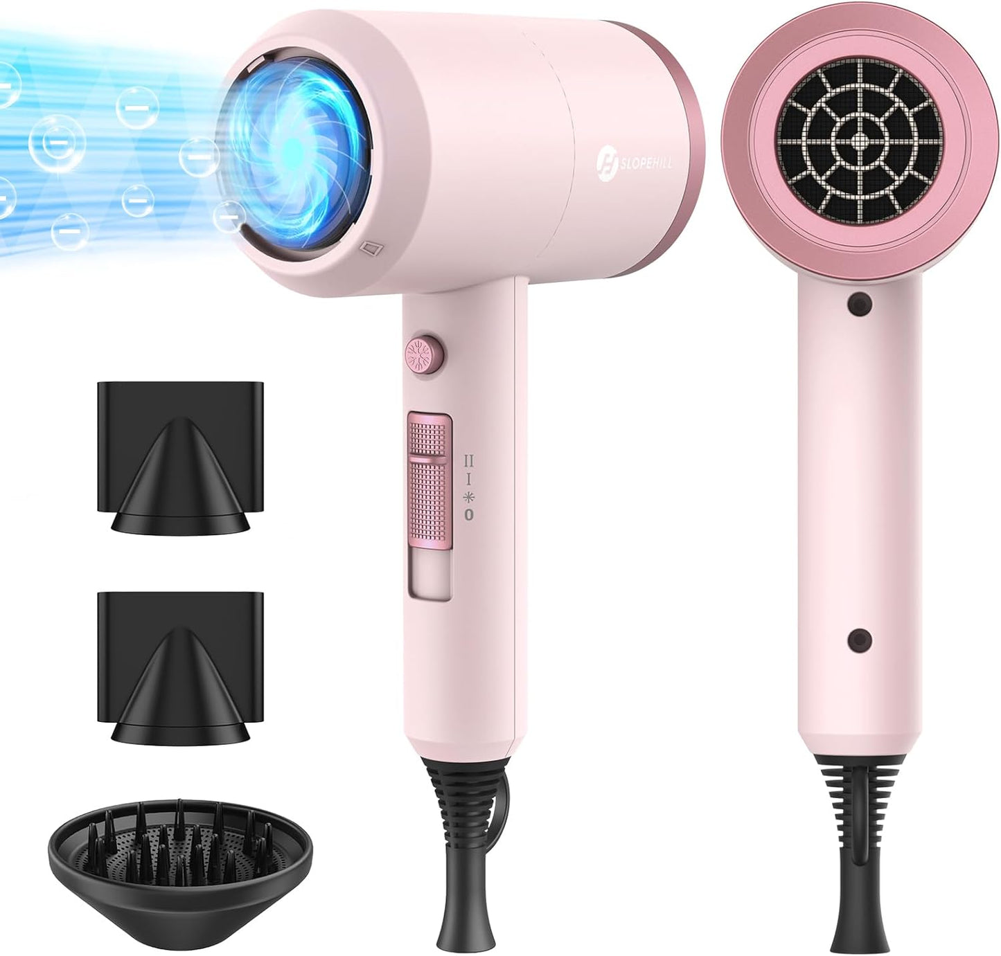 Slopehill Professional Ionic Hair Dryer for Fast Drying