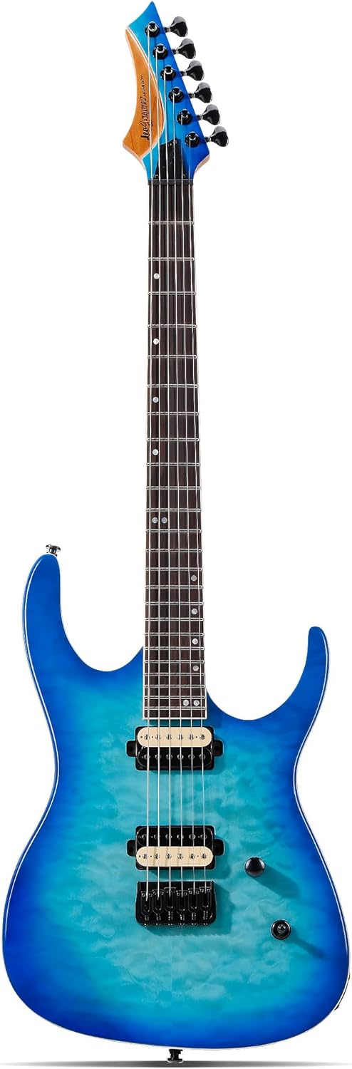 Leo Jaymz Monsoon Series Electric Guitar with Stunning Design