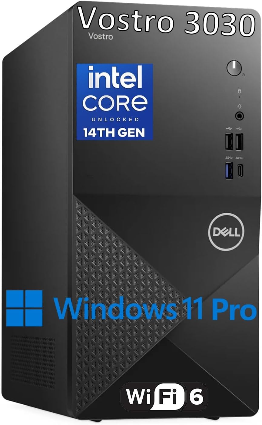 Dell Vostro 3030 Tower Desktop PC for Home Business and Students