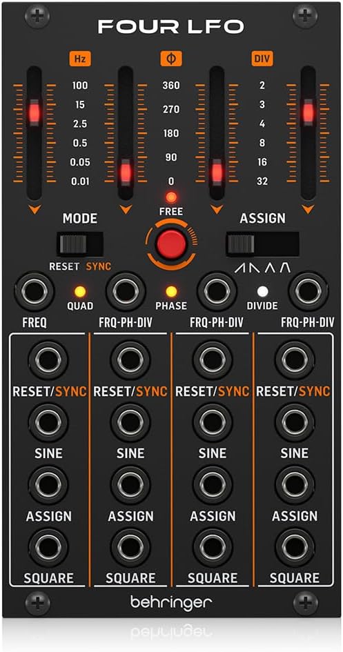 Behringer FOUR LFO Quad LFO with Assignable Waveforms Review