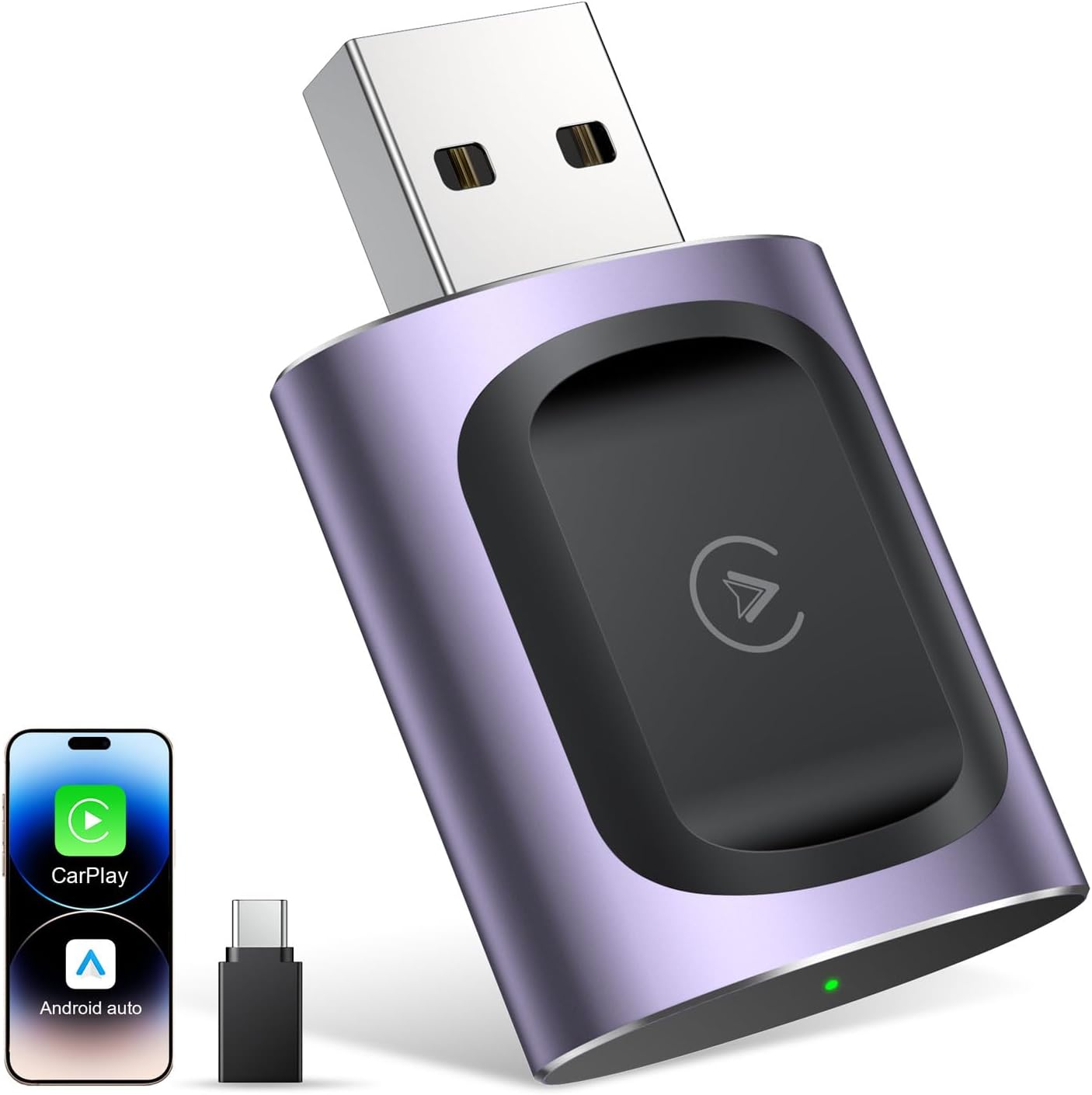 AuroraLink Wireless Carplay Adapter for Seamless Driving Experience