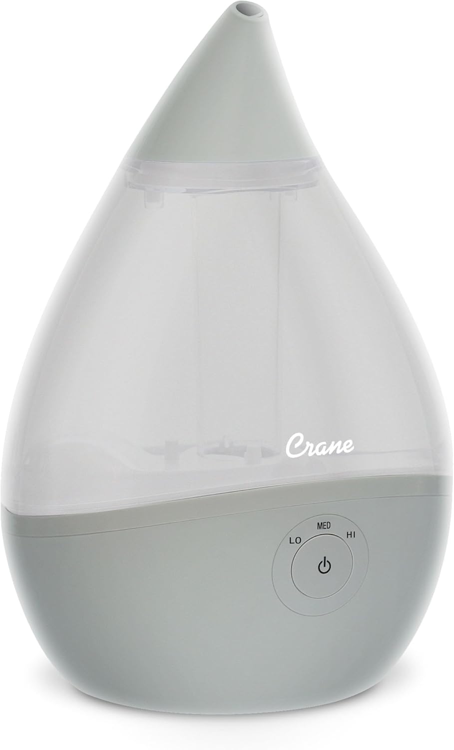 Crane Teardrop Ultrasonic Cool Mist Humidifier for Nursery