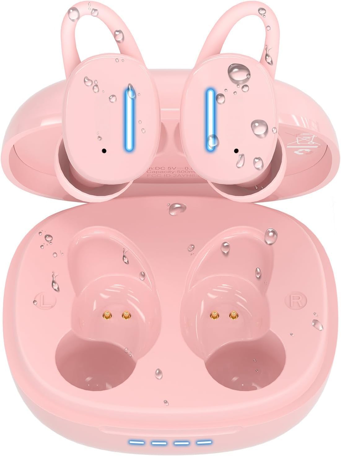 Waterproof Wireless Earbuds with Deep Bass - CALCINI