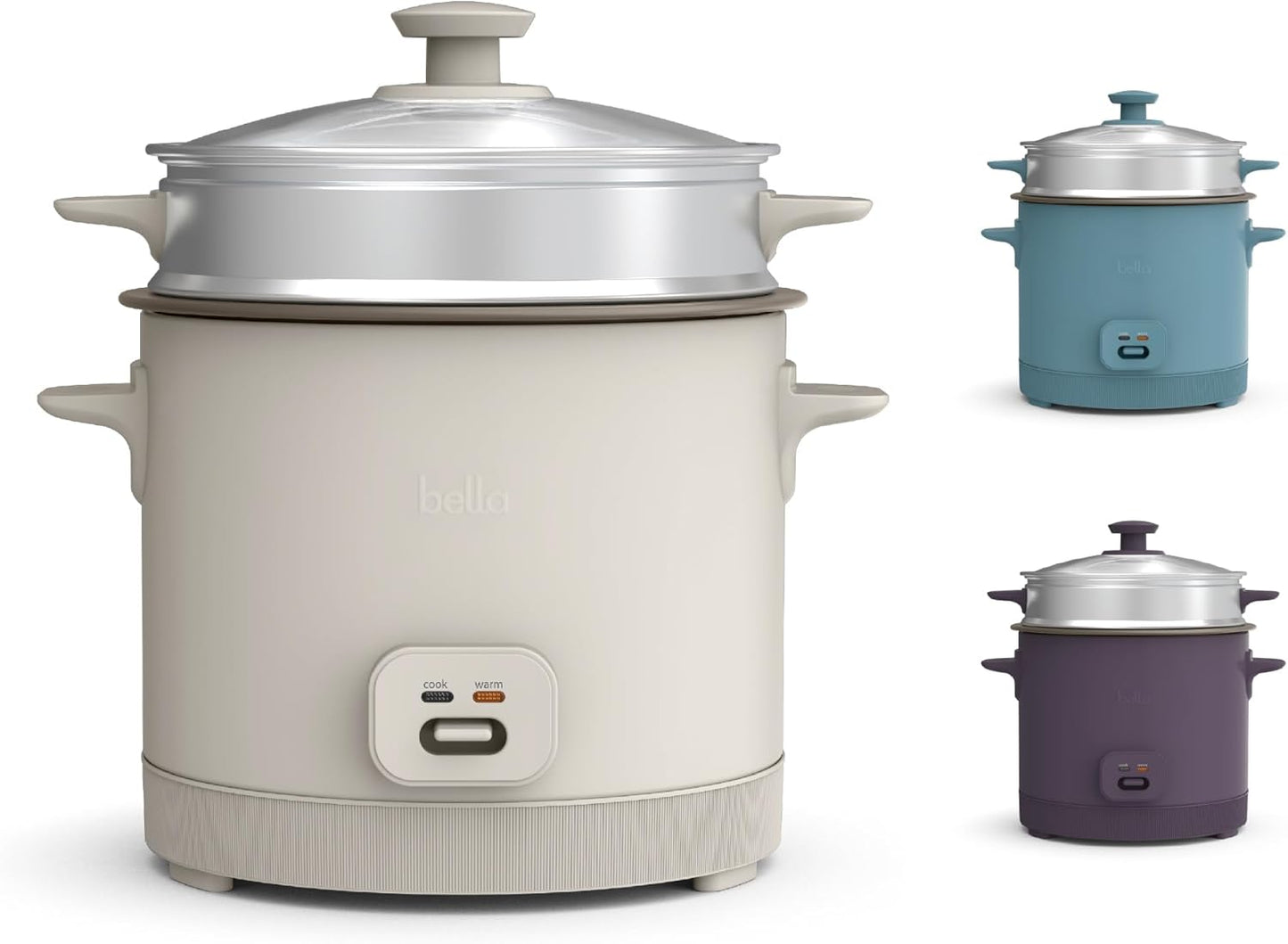 16 Cup Rice Cooker with Steamer for Effortless Cooking