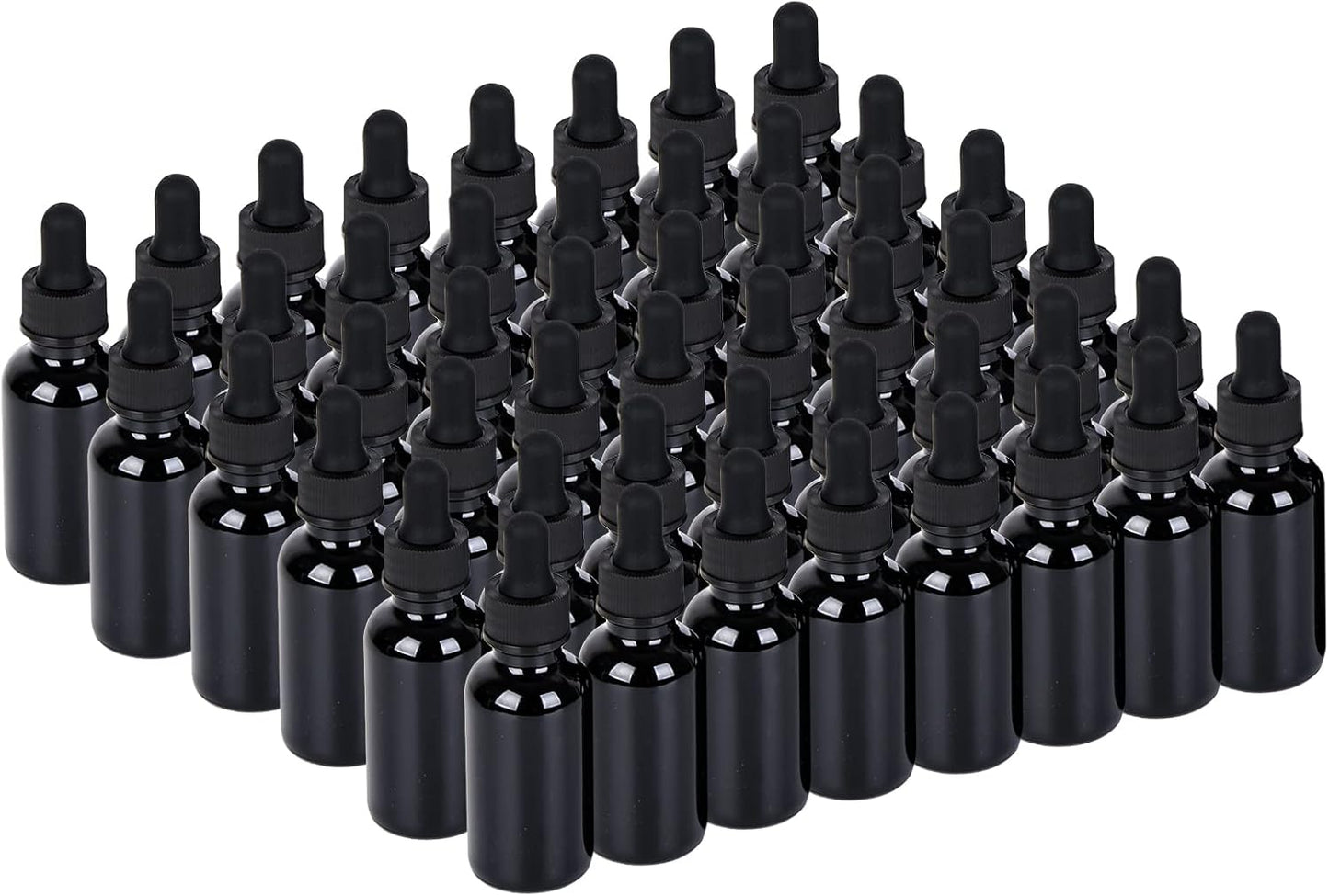 1 oz UV Resistant Dropper Bottle Set for Essential Oils and More