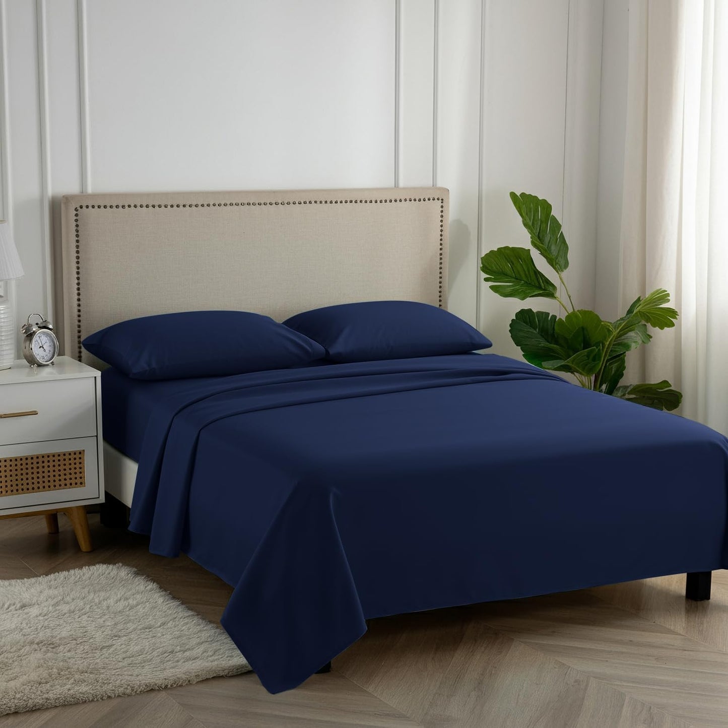 Carressa Linen 100% Egyptian Cotton Split King Sheet Set Review