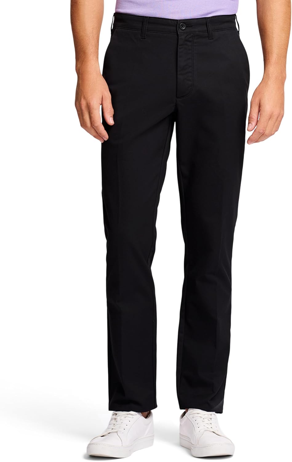 IZOD Men's Performance Stretch Chino Pants for Casual Comfort