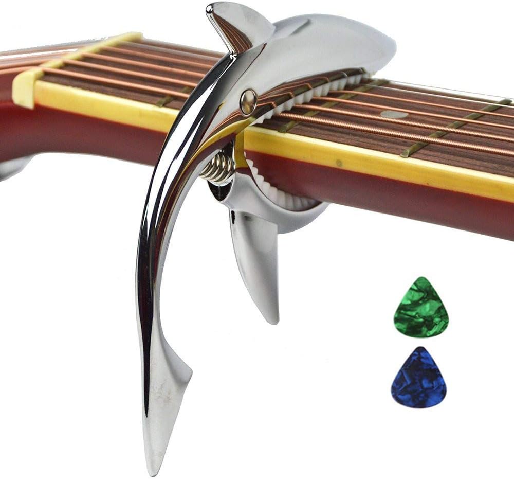 Imelod Shark Capo: No Fret Buzz, Good Hand Feel