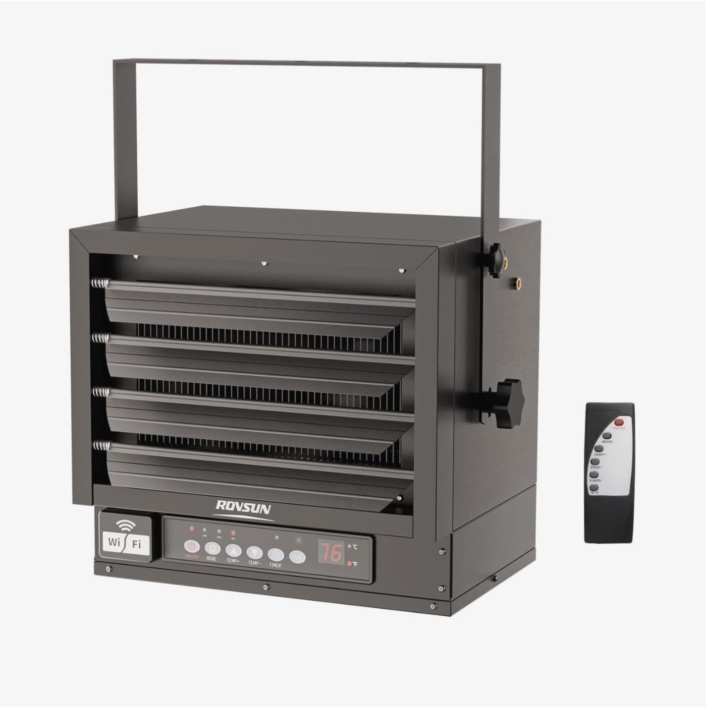 ROVSUN 5000W Electric Garage Heater with Remote Control & Timer