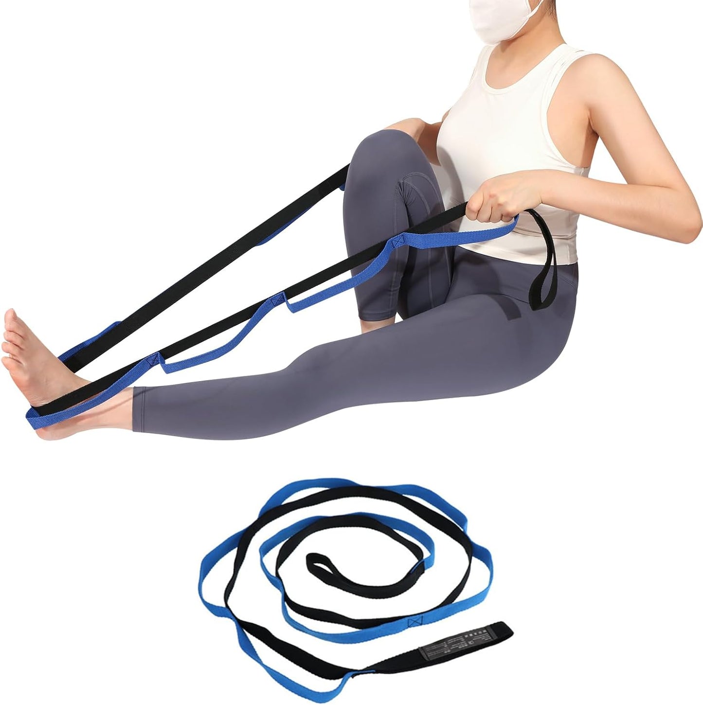 Ultimate Flexibility: Stretch Strap with 10 Loops
