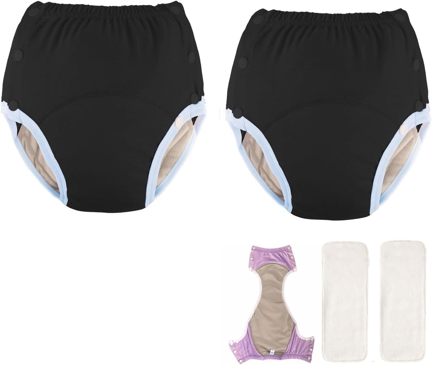 Adjustable Washable Cloth Diaper for Adults - Leak-proof Comfort