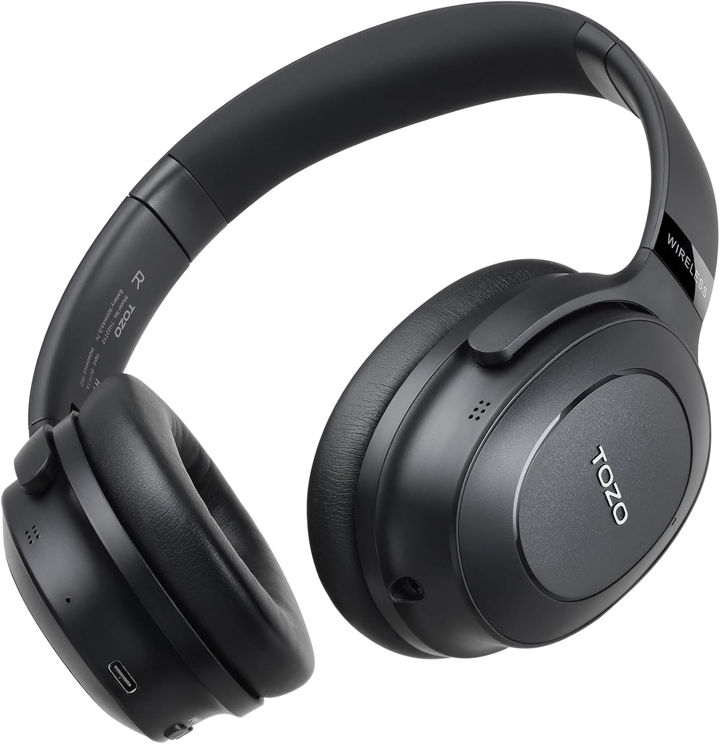 TOZO Hybrid ANC Headphones: 40H Playtime & Hi-Res Audio