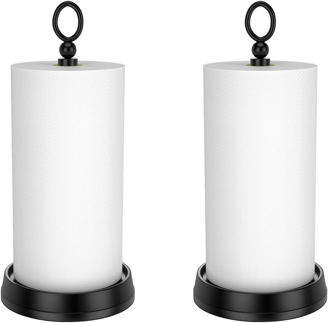 Standing Paper Towel Holder for Kitchen and Bathroom Use