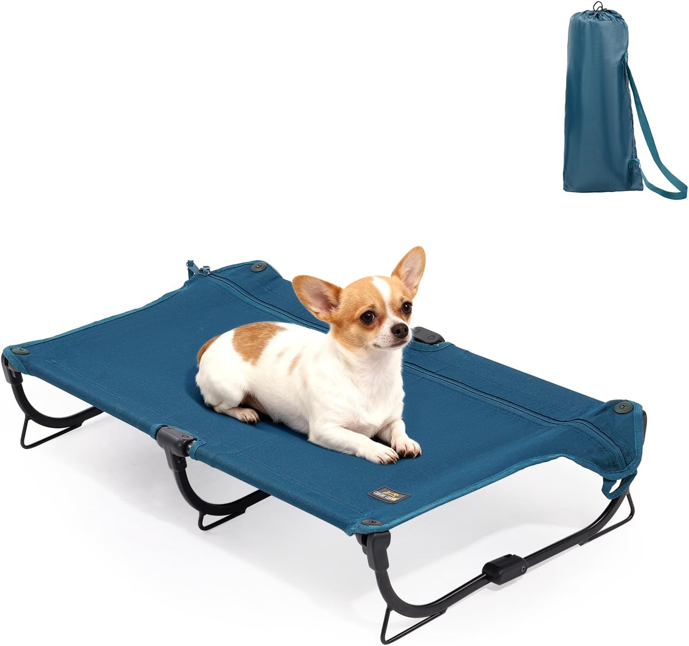 Canine Canyon Daisy Cot: Portable Elevated Dog Bed