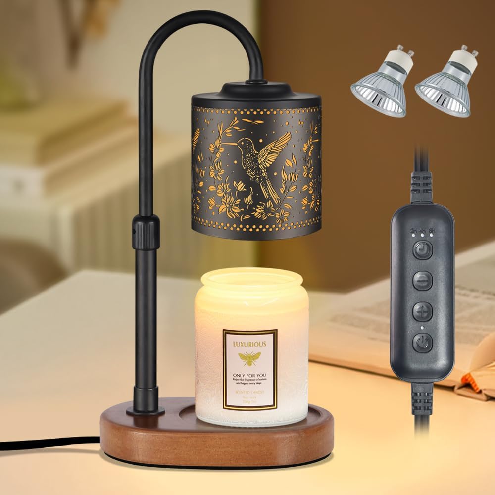 Dimmable Candle Warmer Lamp by copinpin for Home Decor