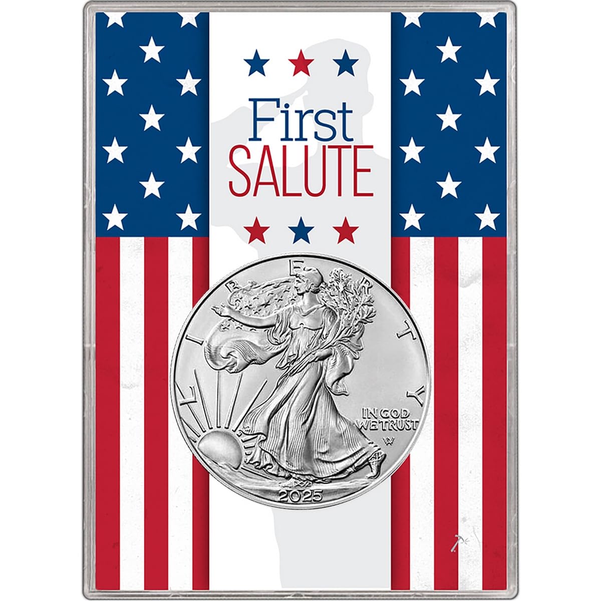 2025 U.S. Silver Eagle in First Salute Gift Holder Review