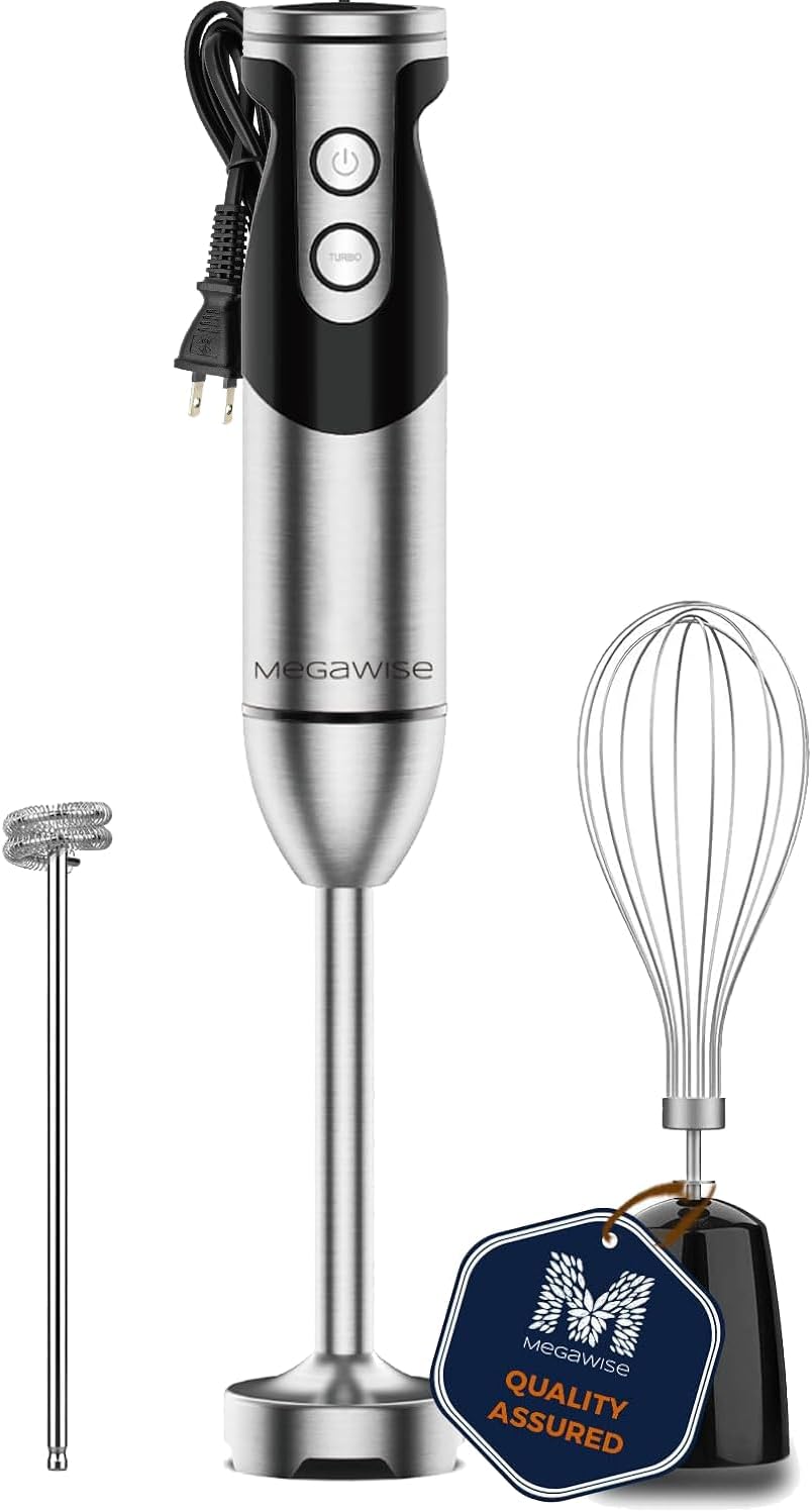 MegaWise Pro 3-in-1 Titanium Hand Blender