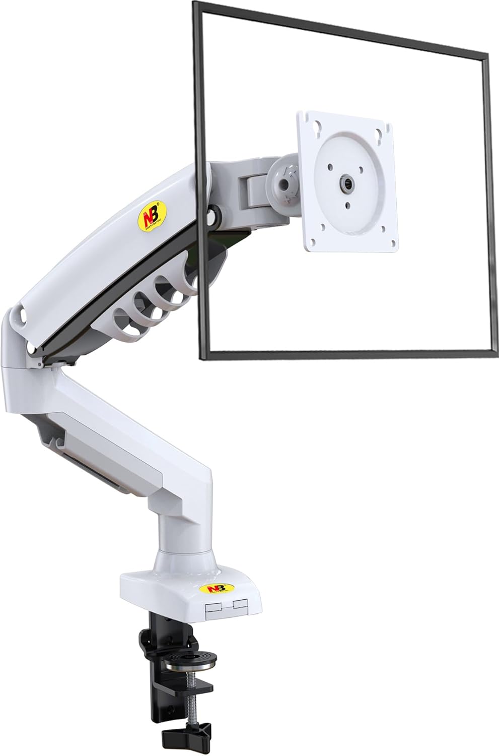 Swivel Gas Spring Monitor Stand - NB F80-W