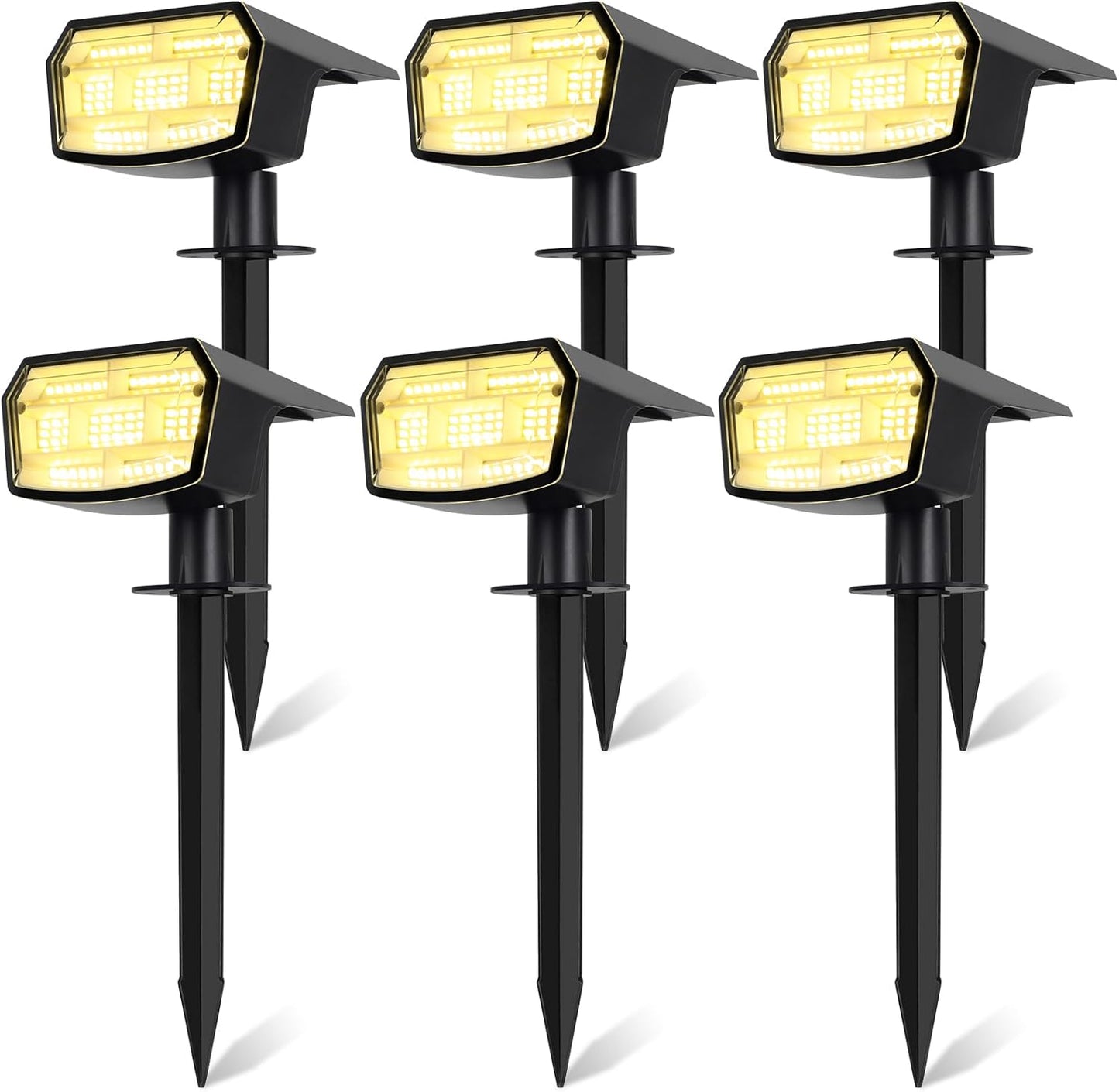 59 LED Solar Spot Lights Outdoor for Garden Pathway Driveway