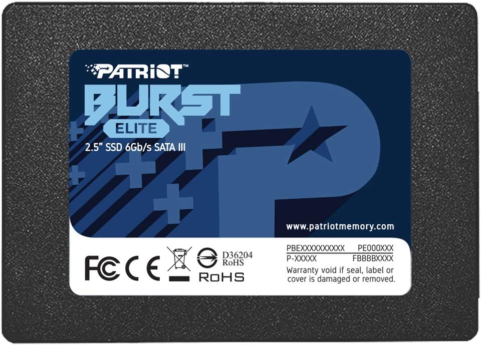 Patriot Memory Burst Elite 480GB SATA 3 SSD for Fast Storage