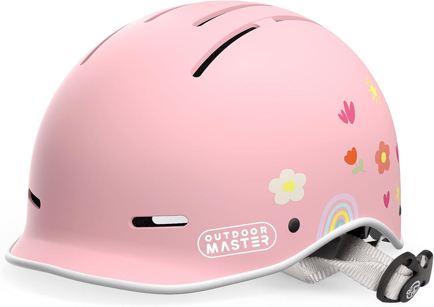 Adjustable Kids Helmet with Visor for Safety and Style