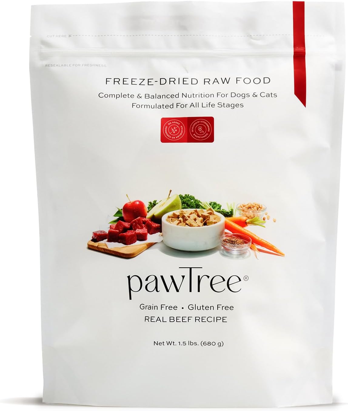 pawTree Freeze-Dried Raw Food for Dogs & Cats - Nutrient-Rich Meal
