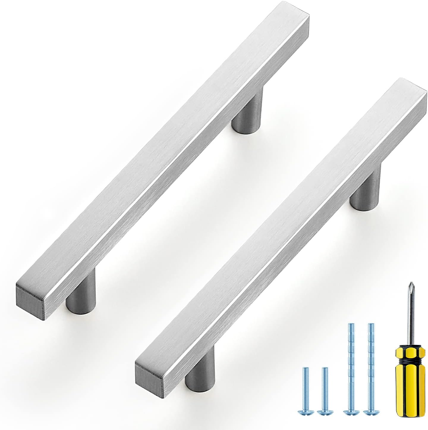 Ravinte Brushed Nickel Cabinet Handles for Modern Home Decor