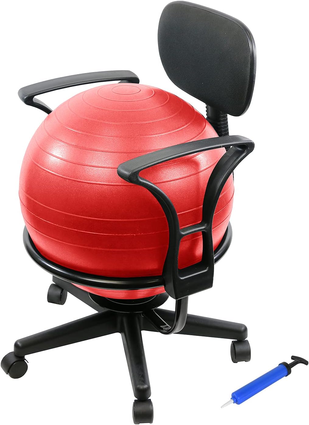 Inflatable Ergonomic Ball Chair: Active Seating Bliss