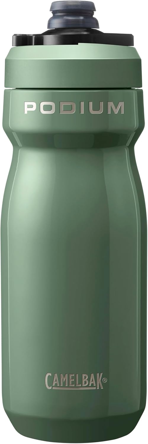 CamelBak Podium Steel Insulated Bike Water Bottle - 18oz Moss