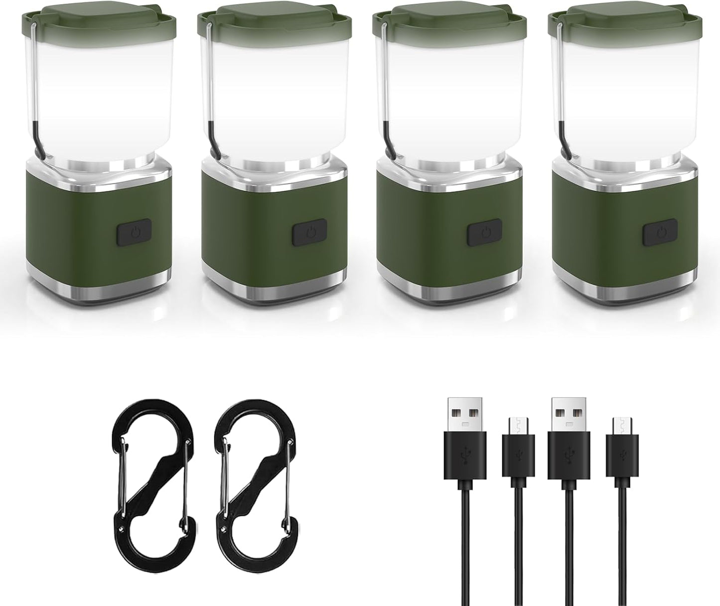 LED Camping Lantern Rechargeable 2000LM for Outdoor Adventures