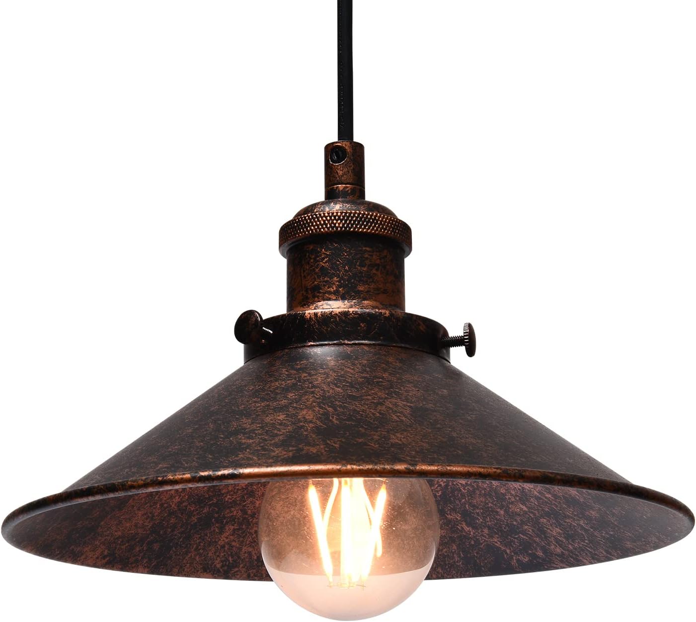 Lingkai Farmhouse Pendant Light for Vintage Industrial Style