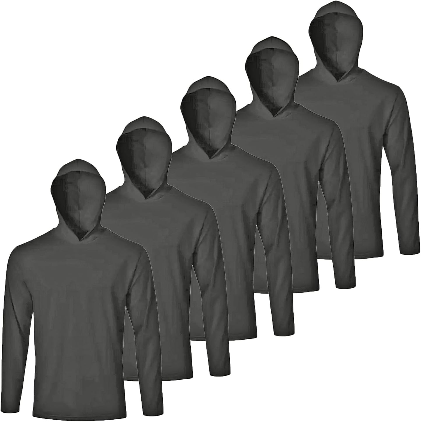Mens Active Athletic T-Shirts Set for Sun Protection and Comfort