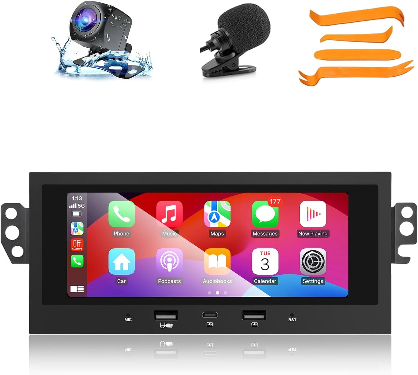 Car Radio for Chevy Camaro Blazer S10 with Wireless Features