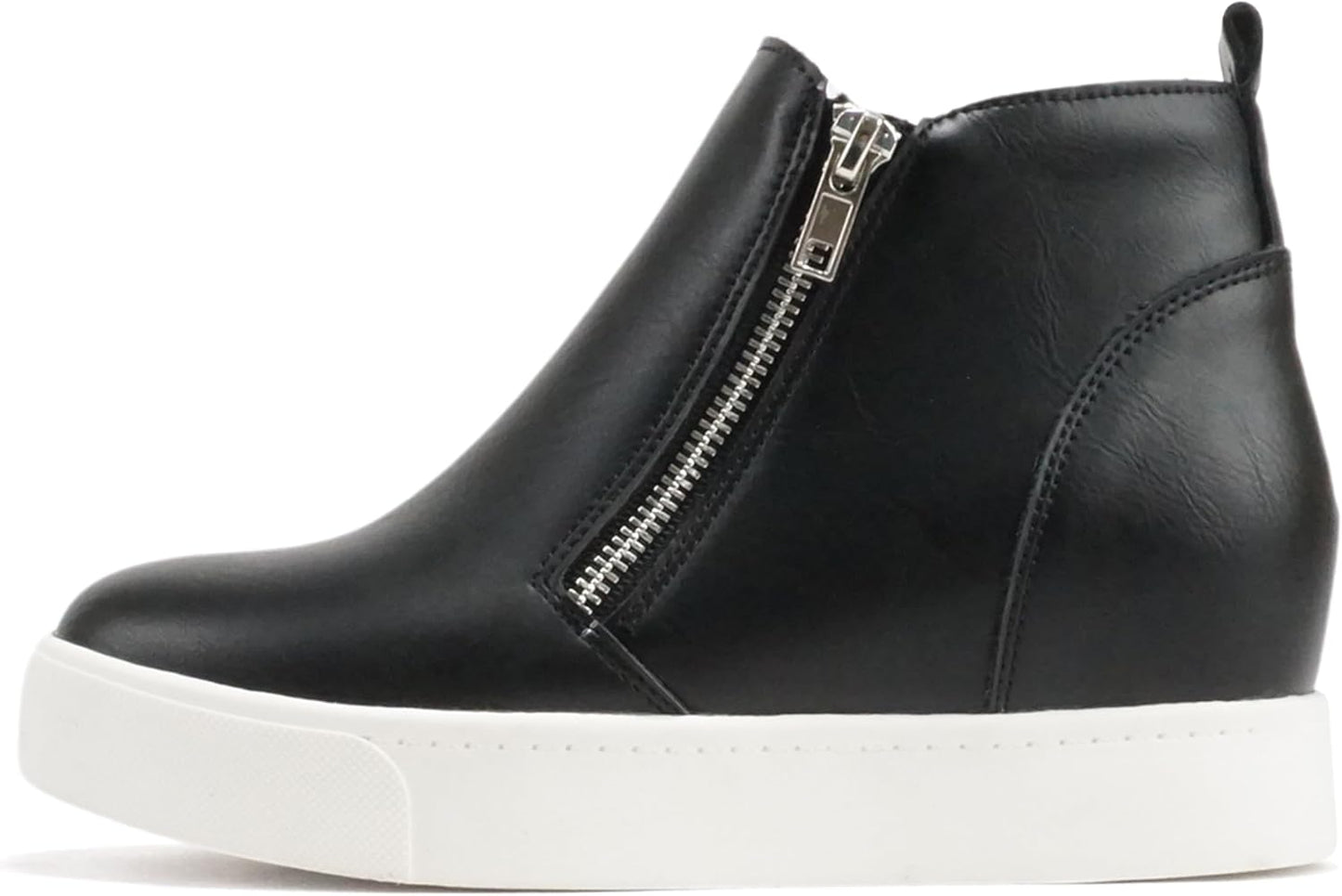 Soda Taylor Hidden Wedge Sole Booties for Sporty Style